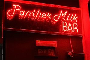 Panther Milk Bar en Glasgow, Escocia
