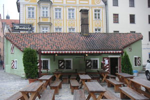 Wurstkuchl (Cocina de embutidos) en Regensburg, Alemania