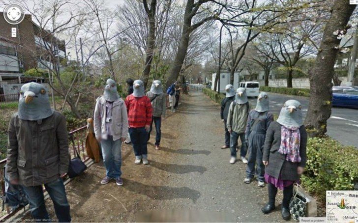 Google Street View - Colección de fotos extrañas (I) Google Street View - Colección de fotos extrañas (I)