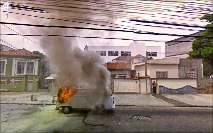 Google Street View - Colección de fotos extrañas (I)
