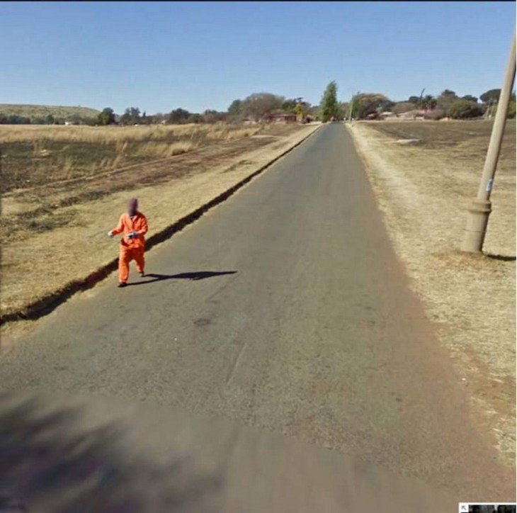 Google Street View - Colección de fotos extrañas (I) Google Street View - Colección de fotos extrañas (I)