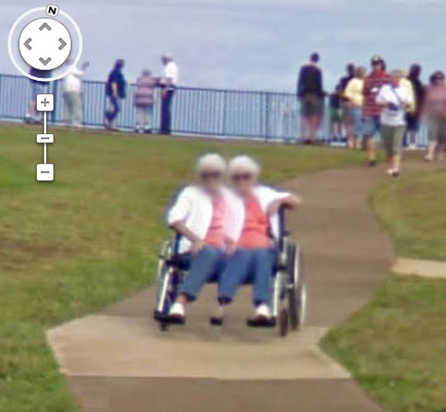 Google Street View - Colección de fotos extrañas (I)