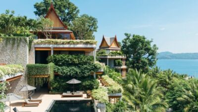 Hotel en Tailandia con piscina, jardines y vistas al océano