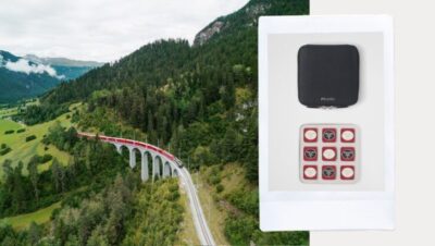 Set de Tic-Tac-Toe de Prada con estuche negro y tablero rojo